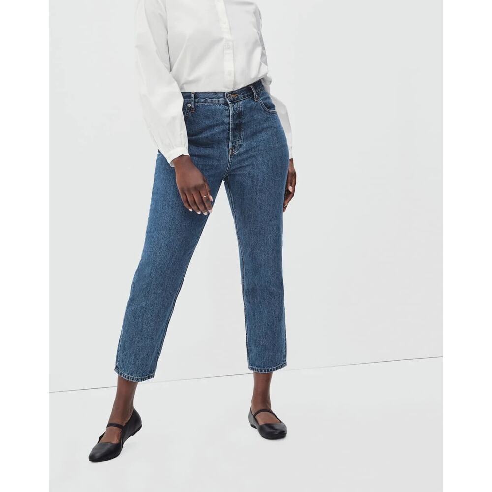 Everlane The 90s Cheeky Hourglass Jeans Size 29 Organic Cotton High Rise Relaxed